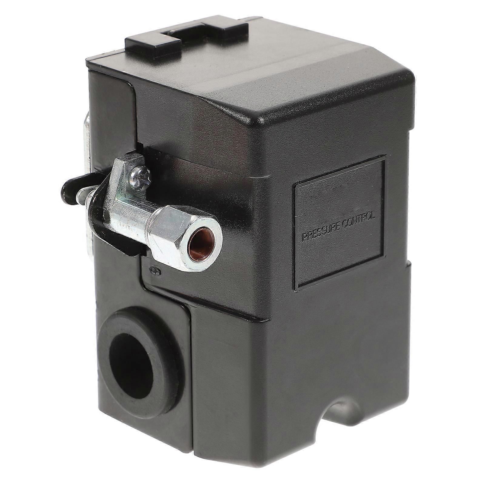 Air Compressor Pressure Switch Replacement 9.3x8.8cm Black For Industrial Use 1Set