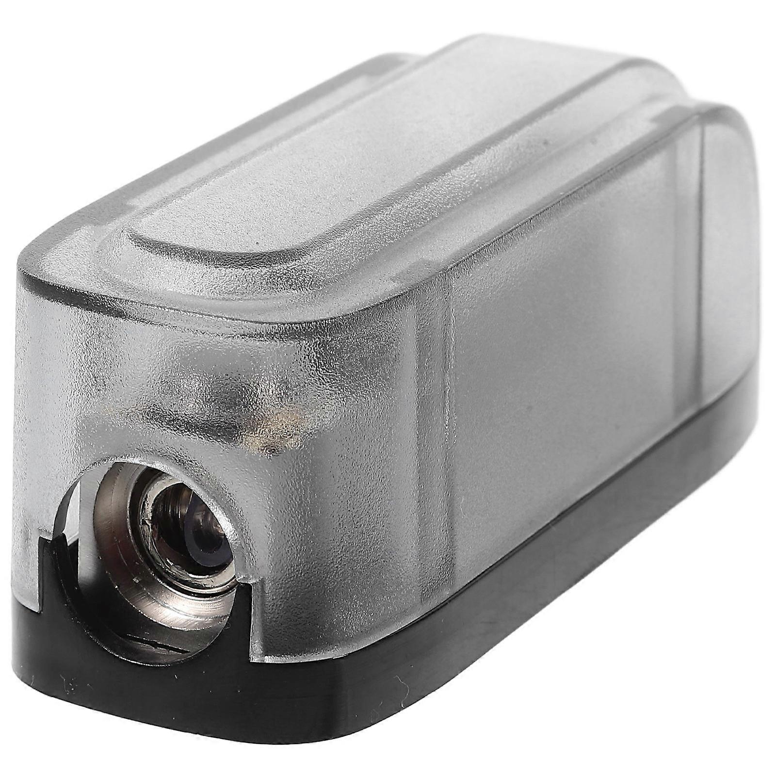 Car Amplifier Fuse Holder for Auto Audio with High Current Capacity and Durable Plastic Iron Material Black 300A
