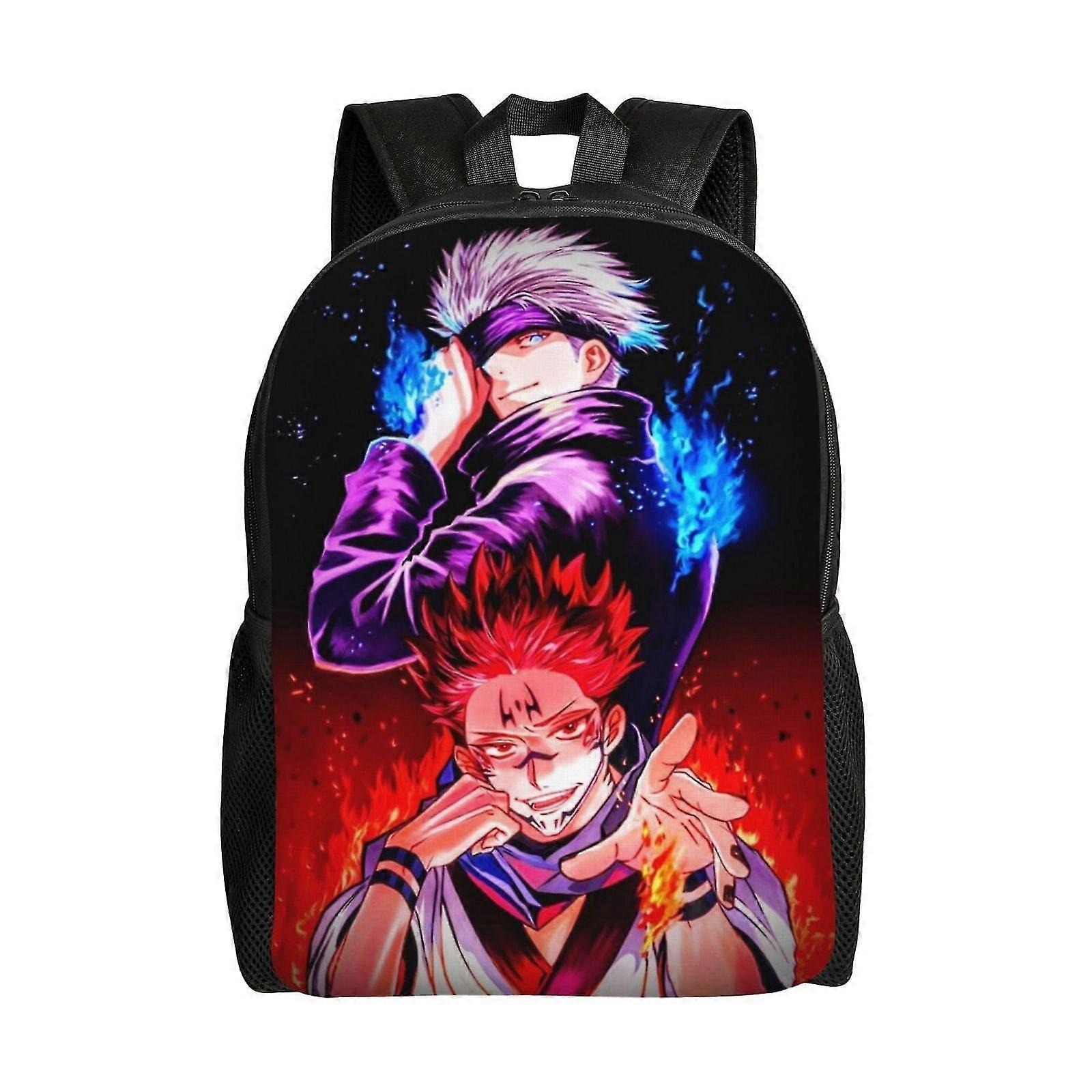 呪術廻戦五条スクールバックパックティーンガールズミドルスクールバッグラップトップバッグ