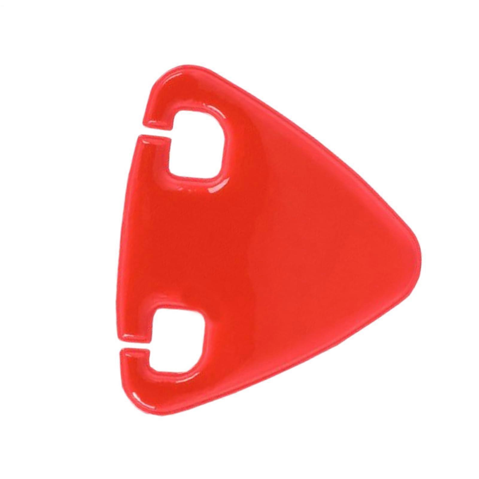 Bicycle Reflectors, Triangular Retro Reflective Safety for Rear Mounting (Orange)