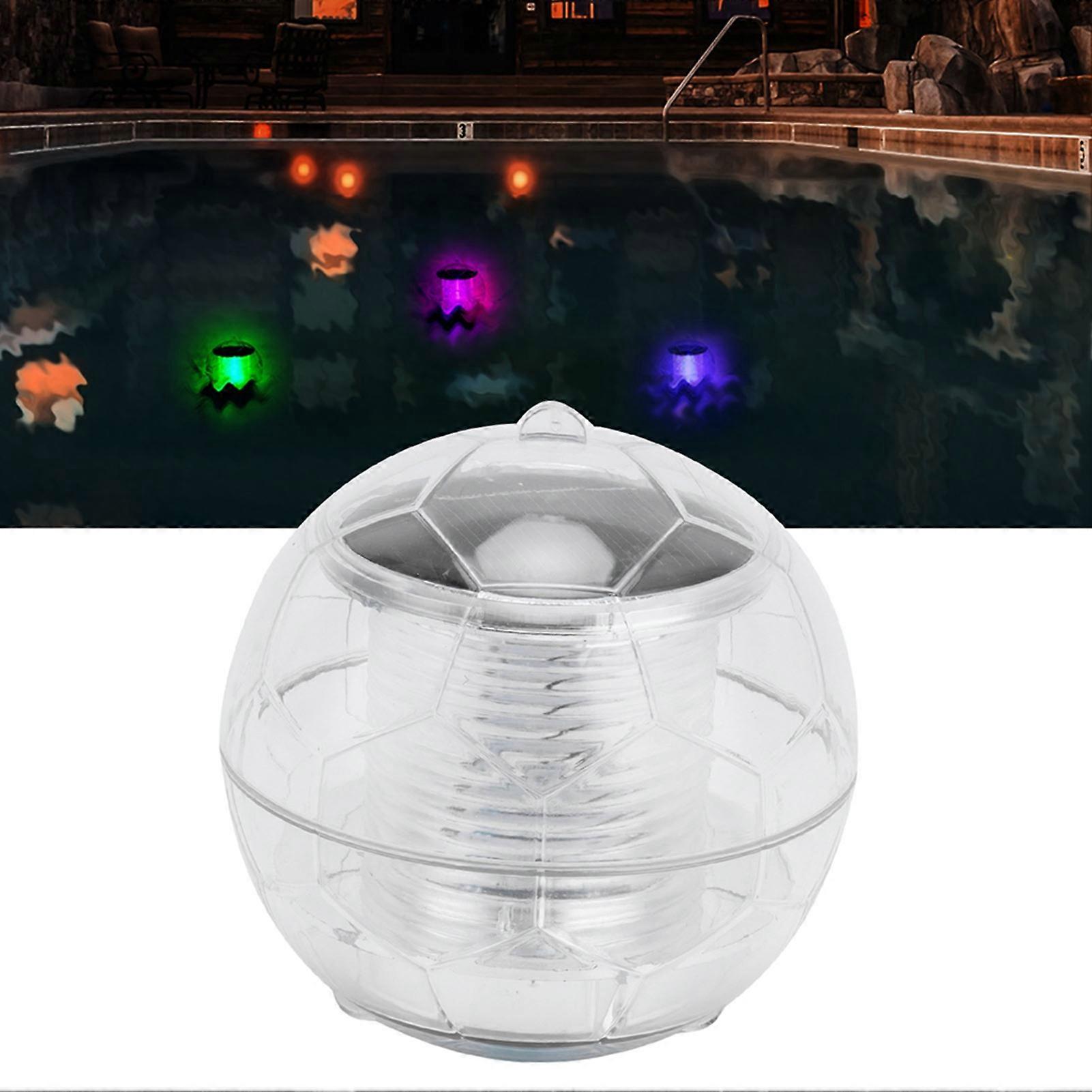 Solar LED Floating Light 7.5cm IP67 RGB Color Change 600mAh