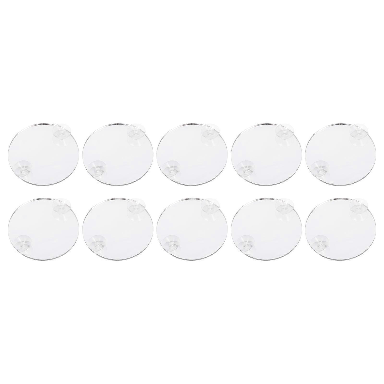 Betta Mirror with Suction Cup for Decorative Fish Tank Use Made of Safe Acrylic 10 Pieces