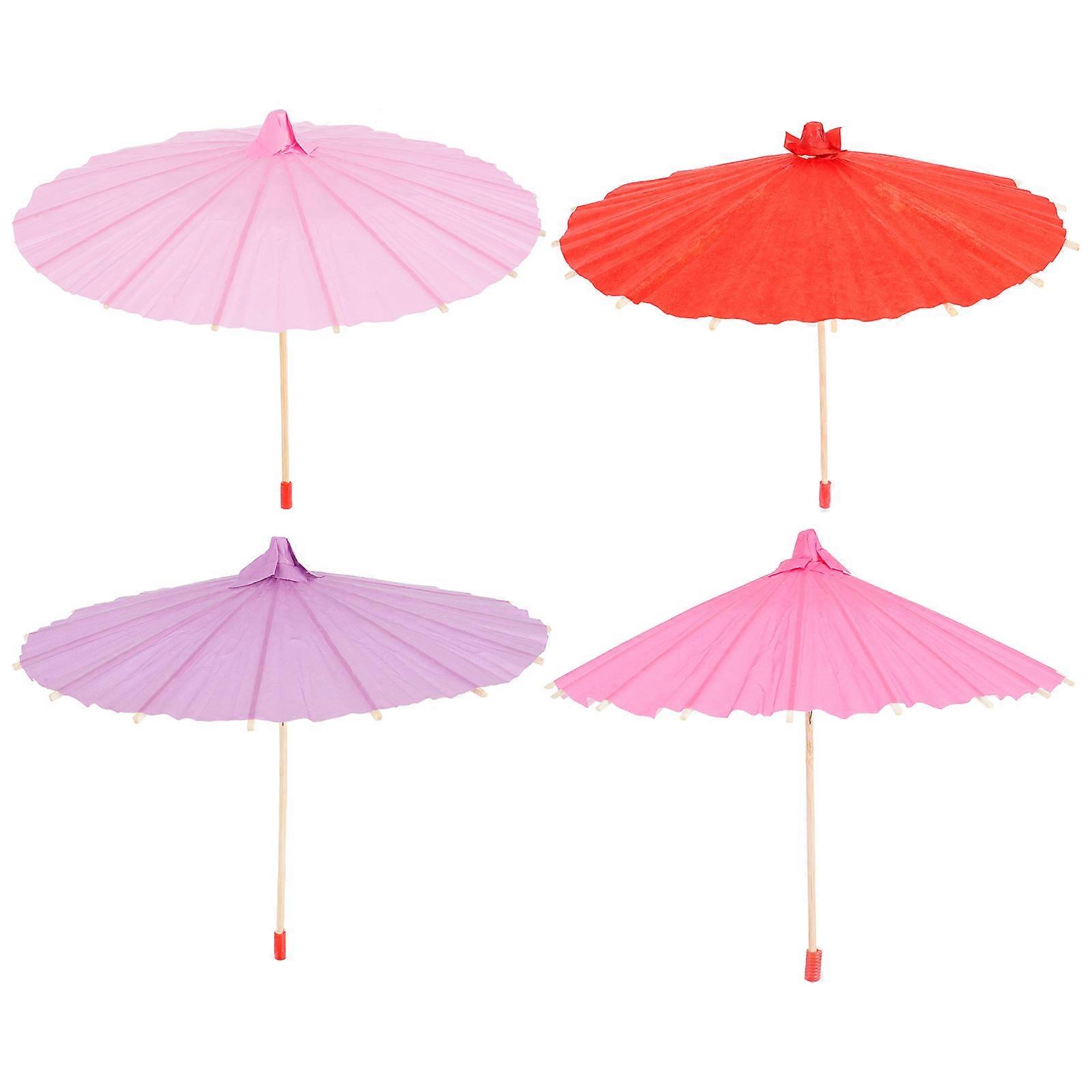 It sounds like you're referring to **mini solid color umbrellas** that are often used for **DIY crafts, art projects, or as blank canvases for