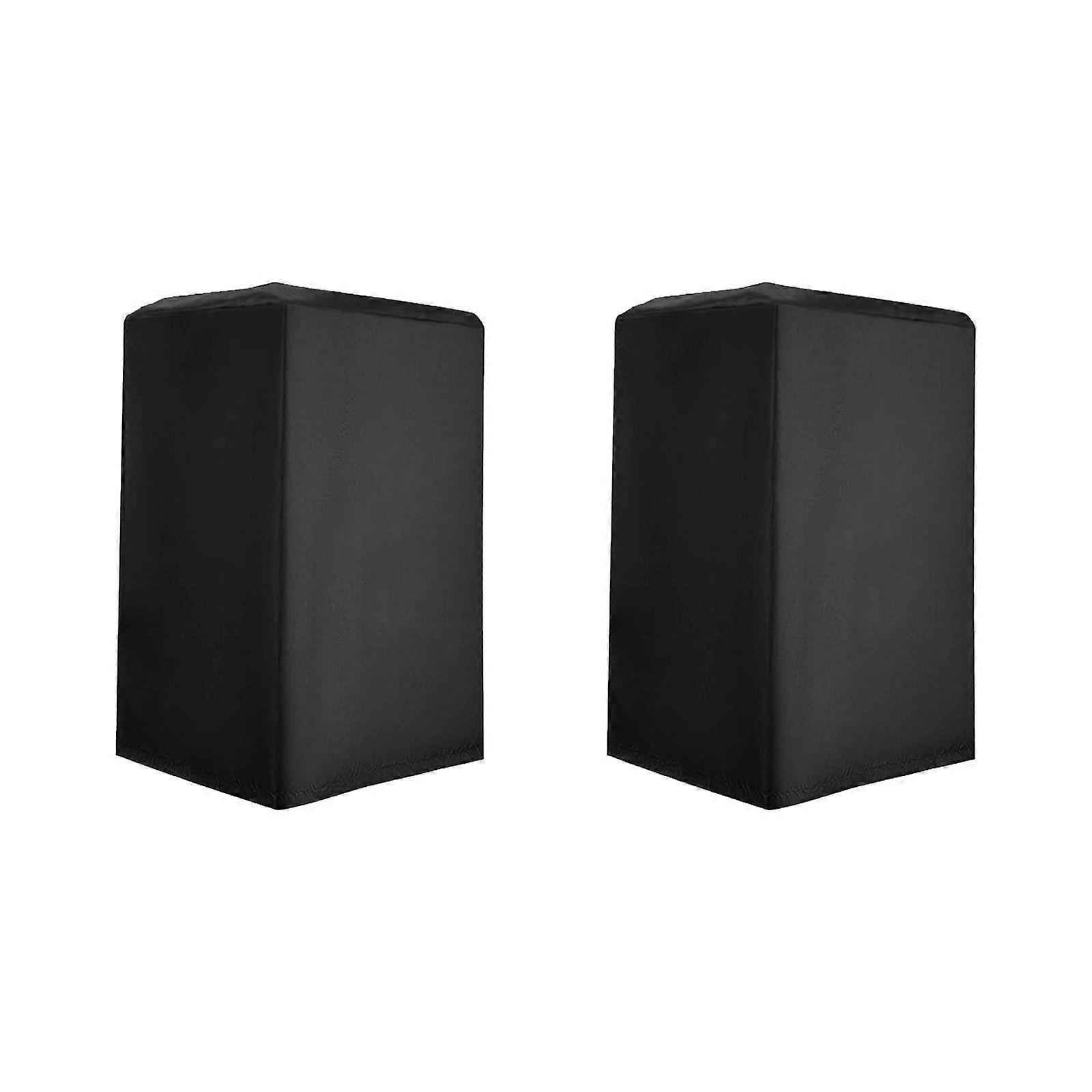 Adjustable Speaker Cover With Secure Drawstring Cord 210D Silver Lined Fabric Multiple Environment Device Protections  48CM long