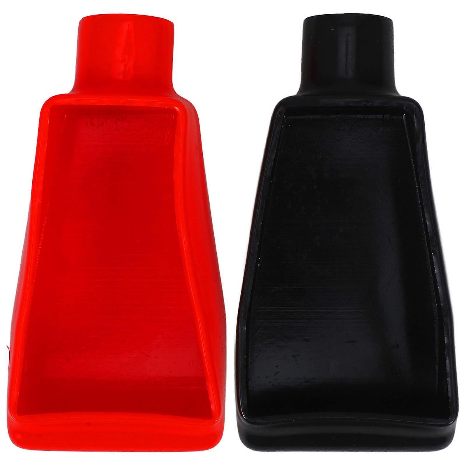 Battery Terminal Protector Positive Cover Car Battery 3.5×1.8×1.1in Leakage Protection Automotive Safety 1 Pair