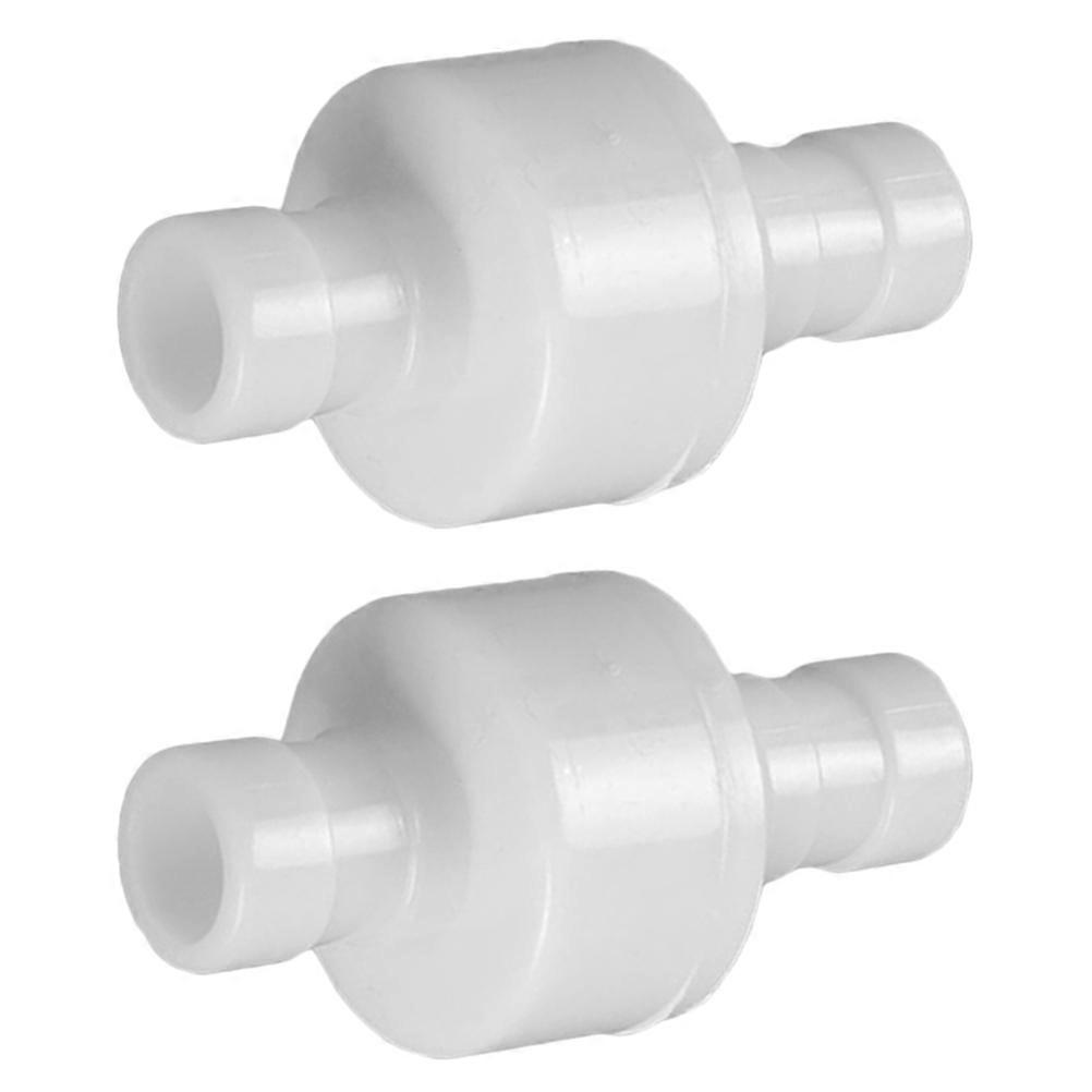 White Plastic Water Dispenser Check Valve for Safe Drinking Water Prevents Backflow and Leaks Efficiently Universal Fit