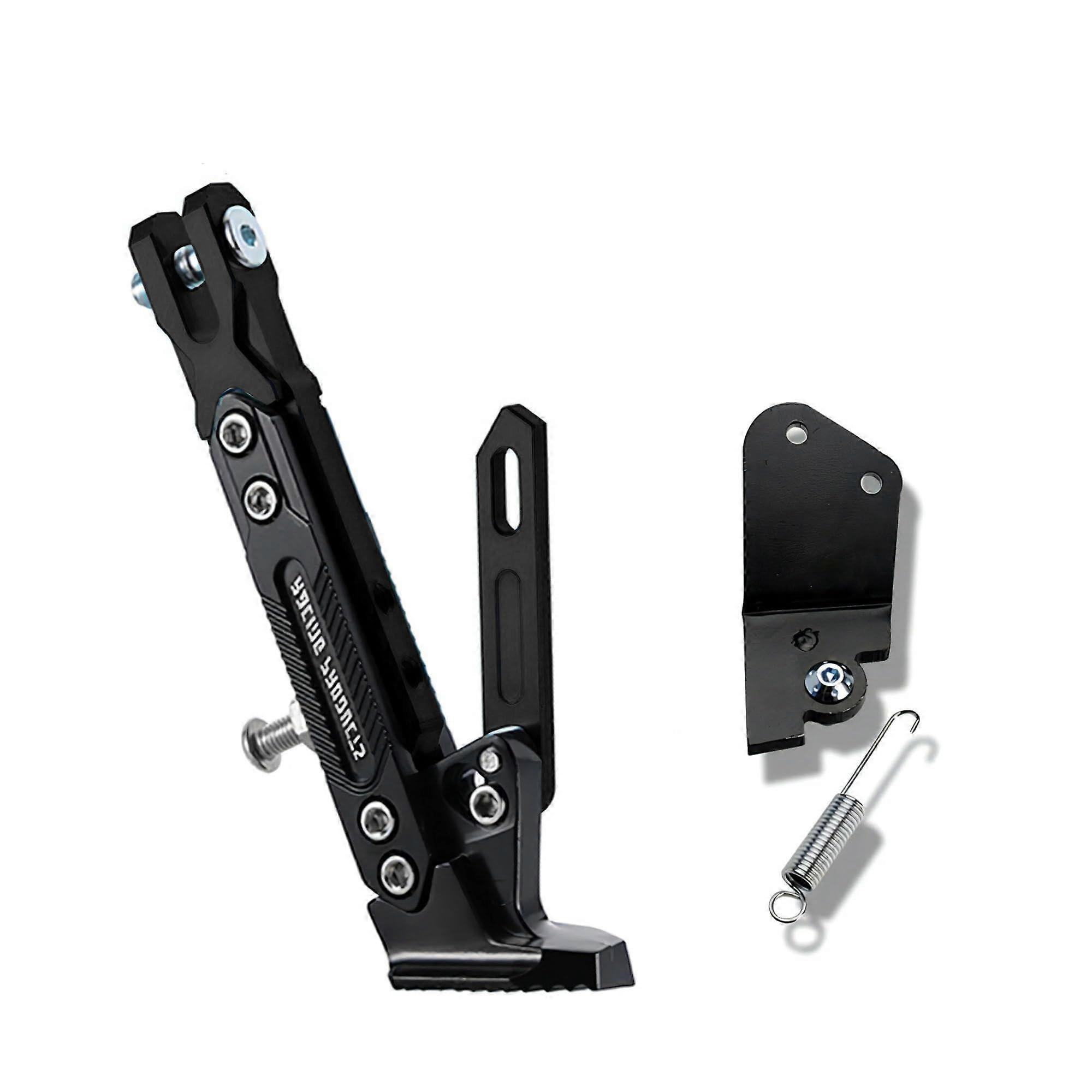 Motorcycle Stand Adjustable CNC 6 Colors Motorcycle for Italjet Dragster 200 125 Modified Foot Stand Kick Side Stand Side Stand Black