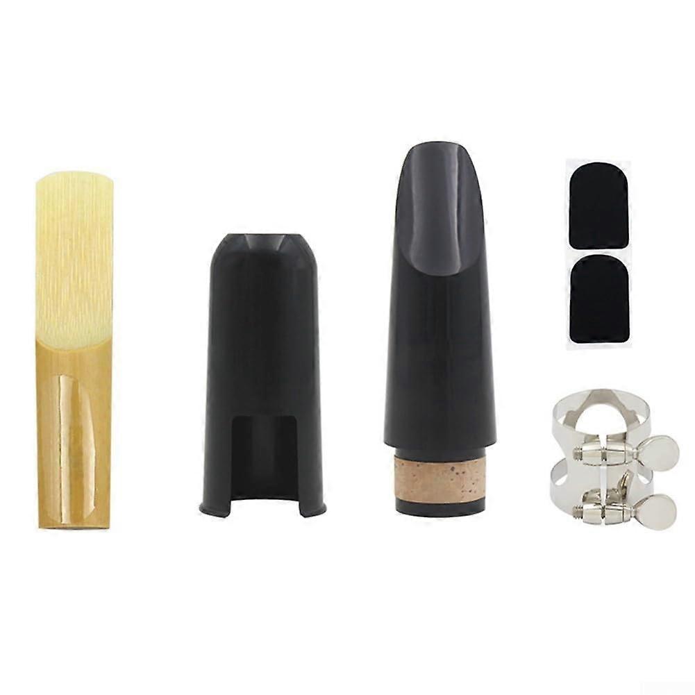 Easy to Use Plastic Clarinet Mouthpiece Set with Reed Clip and Accessories