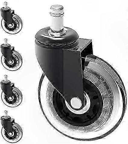 10mm Stem Replacement Caster Wheel for Chairs with Floor Protection