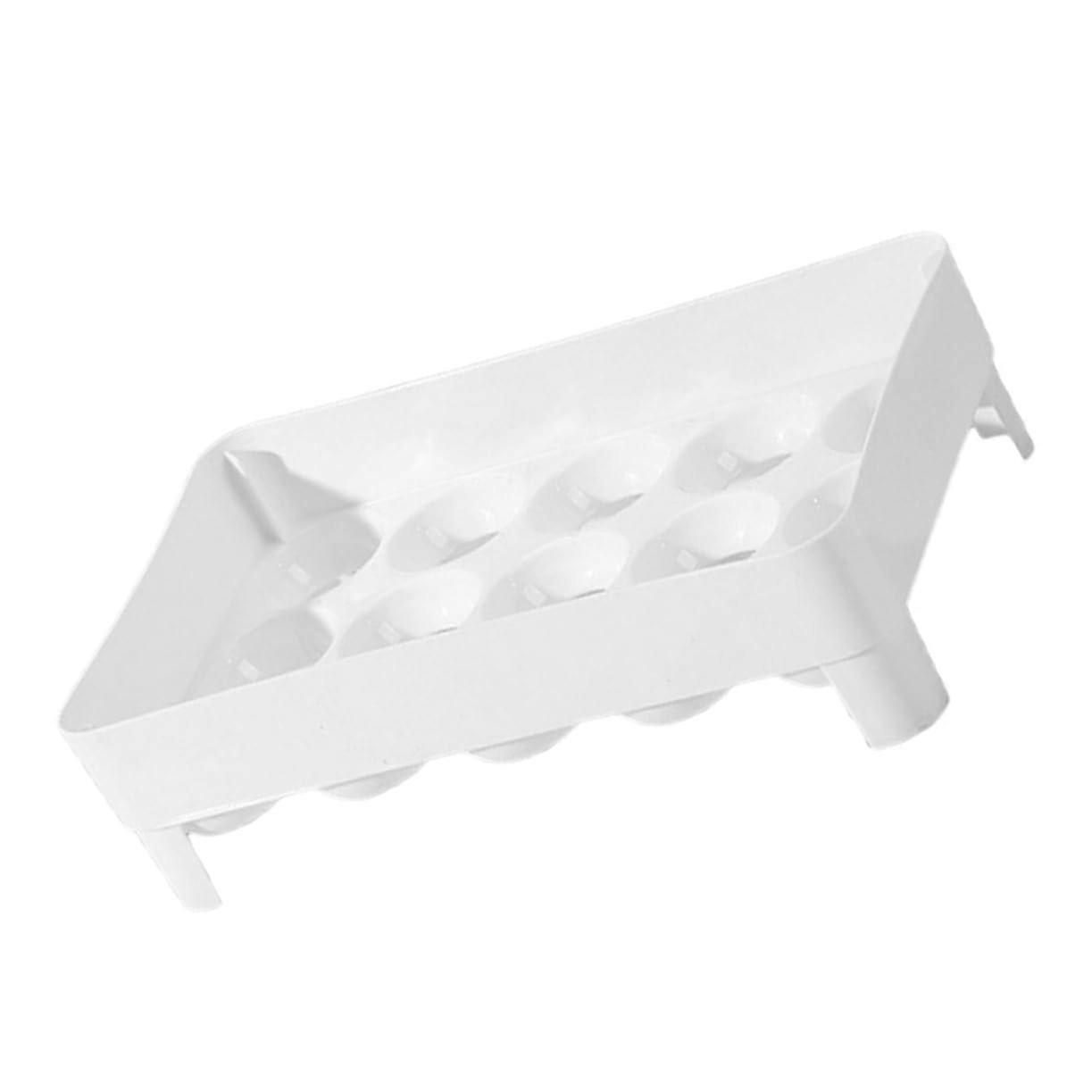 Stackable Egg Holder For Refrigerator, Fridge Egg Storage Box, Egg Organizer For Chicken Eggs, Durable