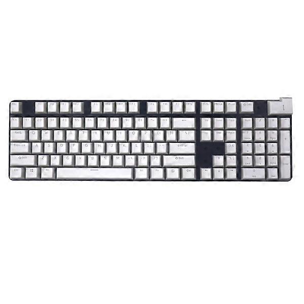 104 Keys Pudding Keycaps OEM Profile Double Shot ABS/PBT Backlit Keycaps for Mechanical Gaming Keyboard Cherry Mx Switch