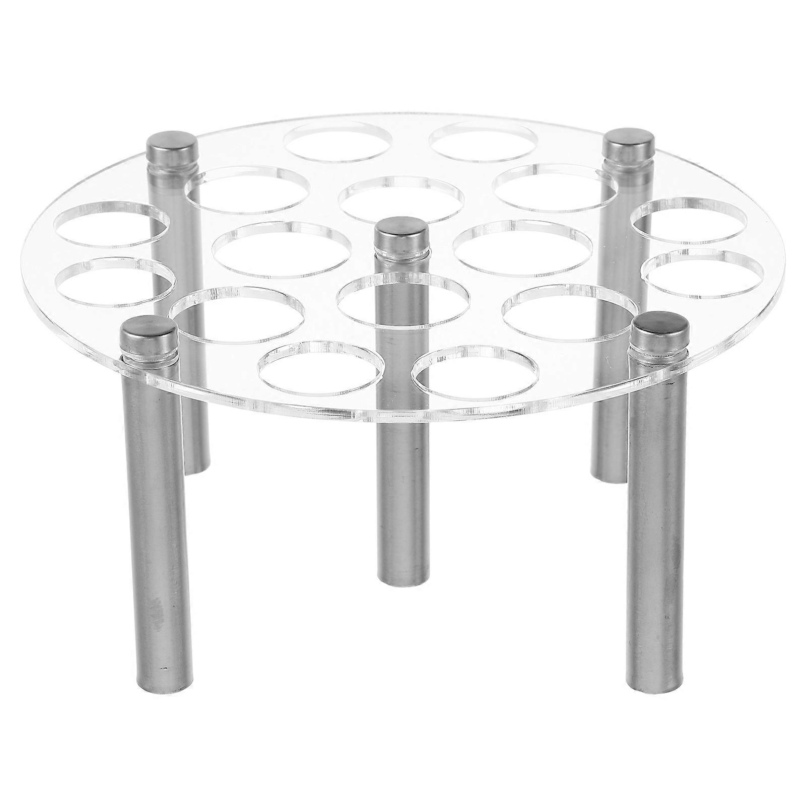 Acrylic Display Stand for Chess Pieces Transparent Creative Design Durable Material Versatile Use