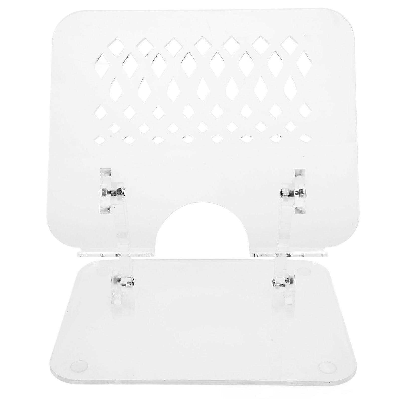 Multi-Function Tablet Riser Clear Laptop Stand For Device Up To 14 Inches Living Room Heat Dissipation 10.61X8.65X5.89In 1Pcs