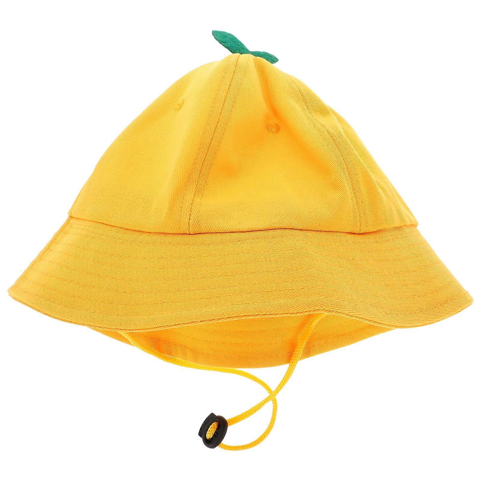Toddler Hat Cute Summer Beach Bucket Hat With Wide Brim Ideal For Outdoor Activities Size 23.50X23.50X23.00CM 1Pcs