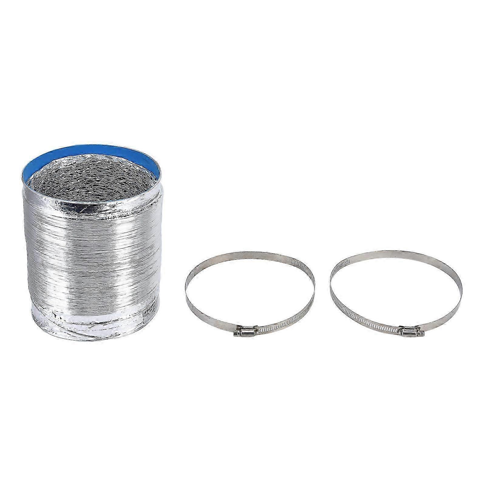 High Temperature Resistant Aluminum Foil Vent Hose - Flexible Double Layer Dryer Vent for Factories with Good Sealing Performance