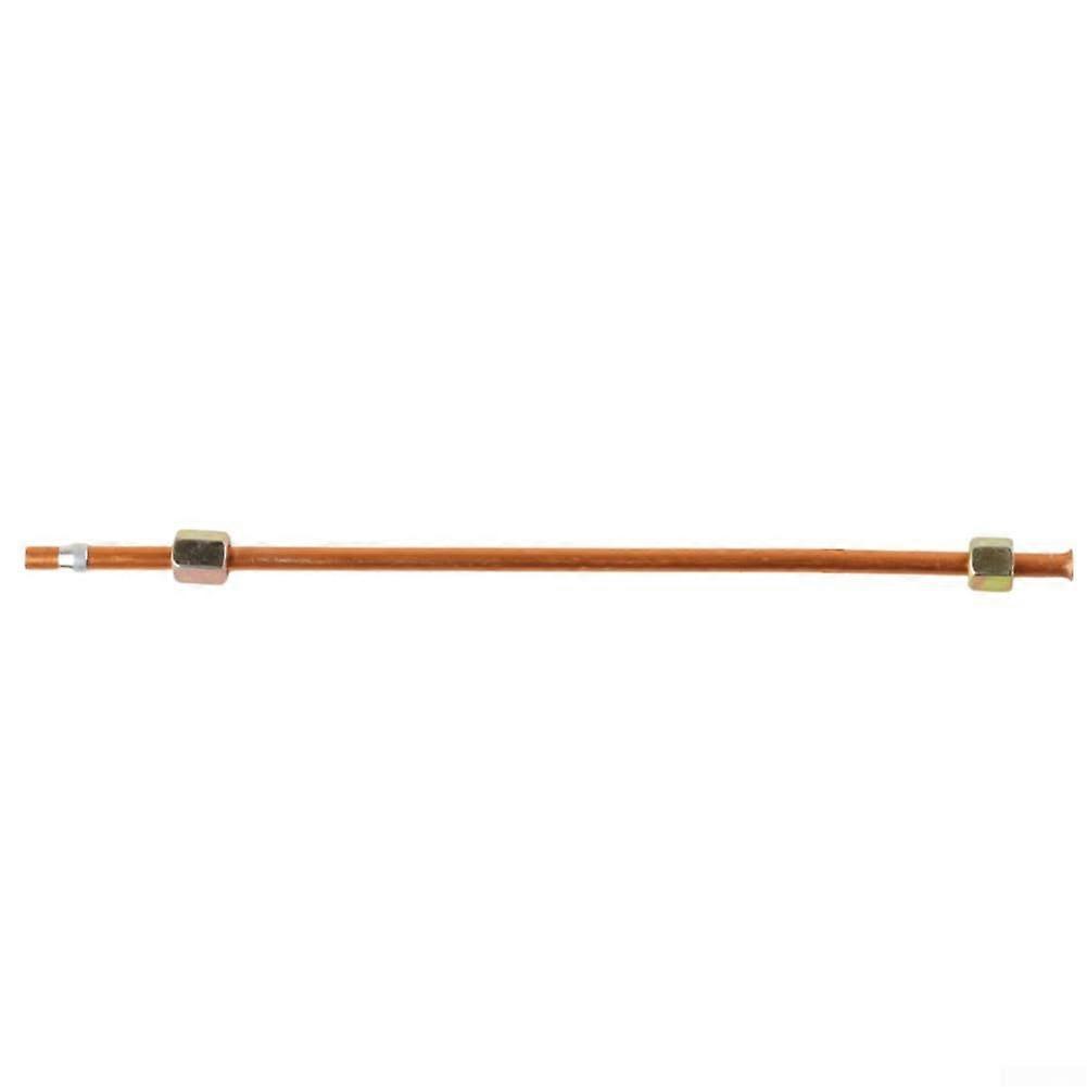 Exhaust pipe for air compressor with 9 mm thread, aluminum material and closing cylinder for household use (600 mm)