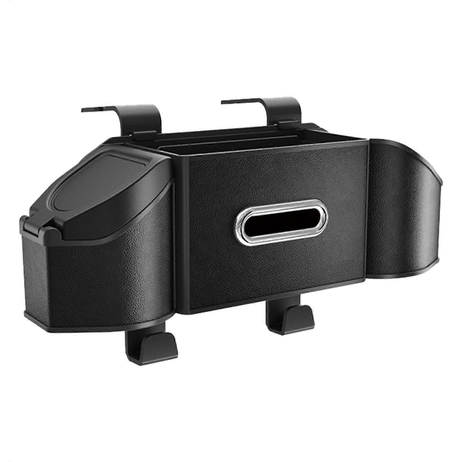 Car seat storage box, safe backrest organizer, tissue box, precise opening, car organizer