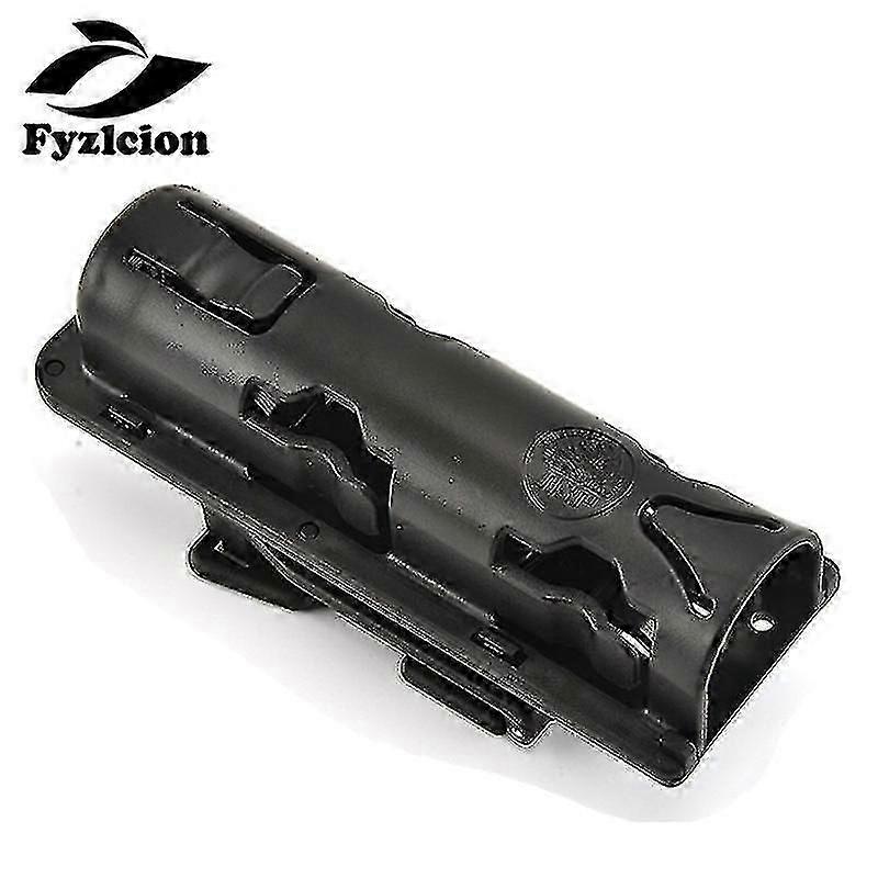 yougang360 Degree Rotation Baton Case Holster Extensible Black Baton Holder Case Holder Black Holder Self Defense Safety Survial Kit