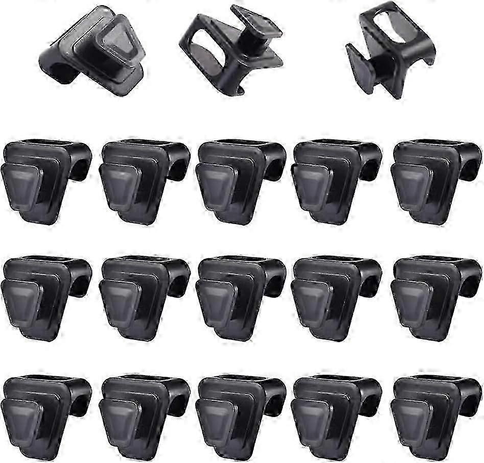 18 Pieces Triangle Cascading Hangers Triangle Hook for Clothes Hanger Space Saving Hanger Hook Triple Hanger Connectors Mini Cascading Hangers Space