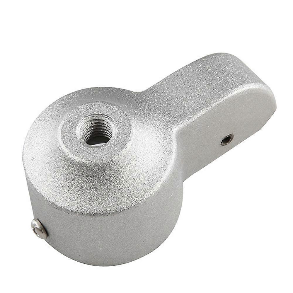 Flaggstangvogn, sølv, med nylonremskive