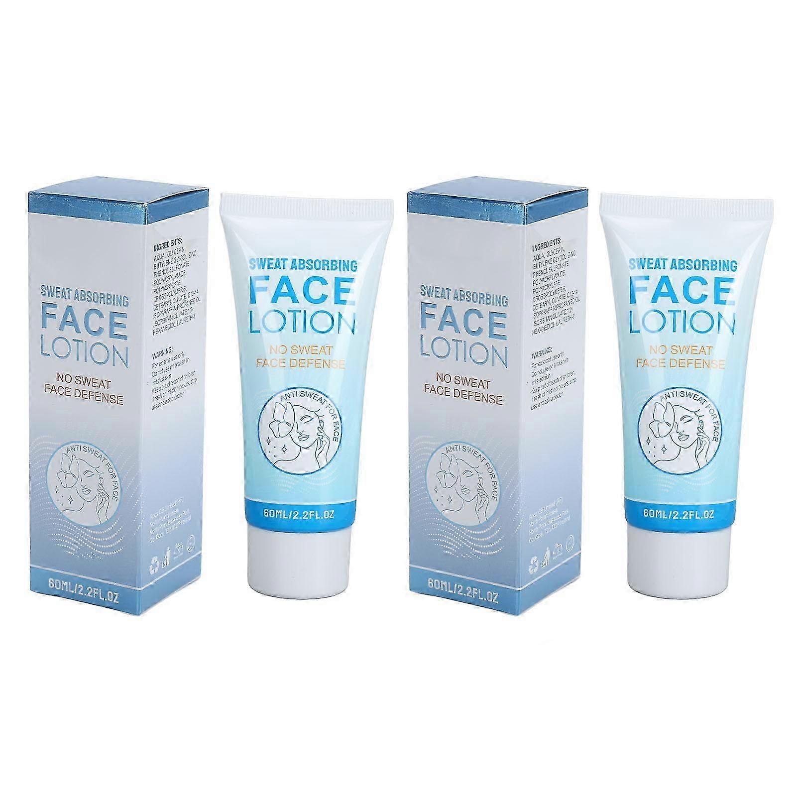 2 Boxes 60ml Sweat Absorbing Antiperspirant Cream for Excessive Sweating