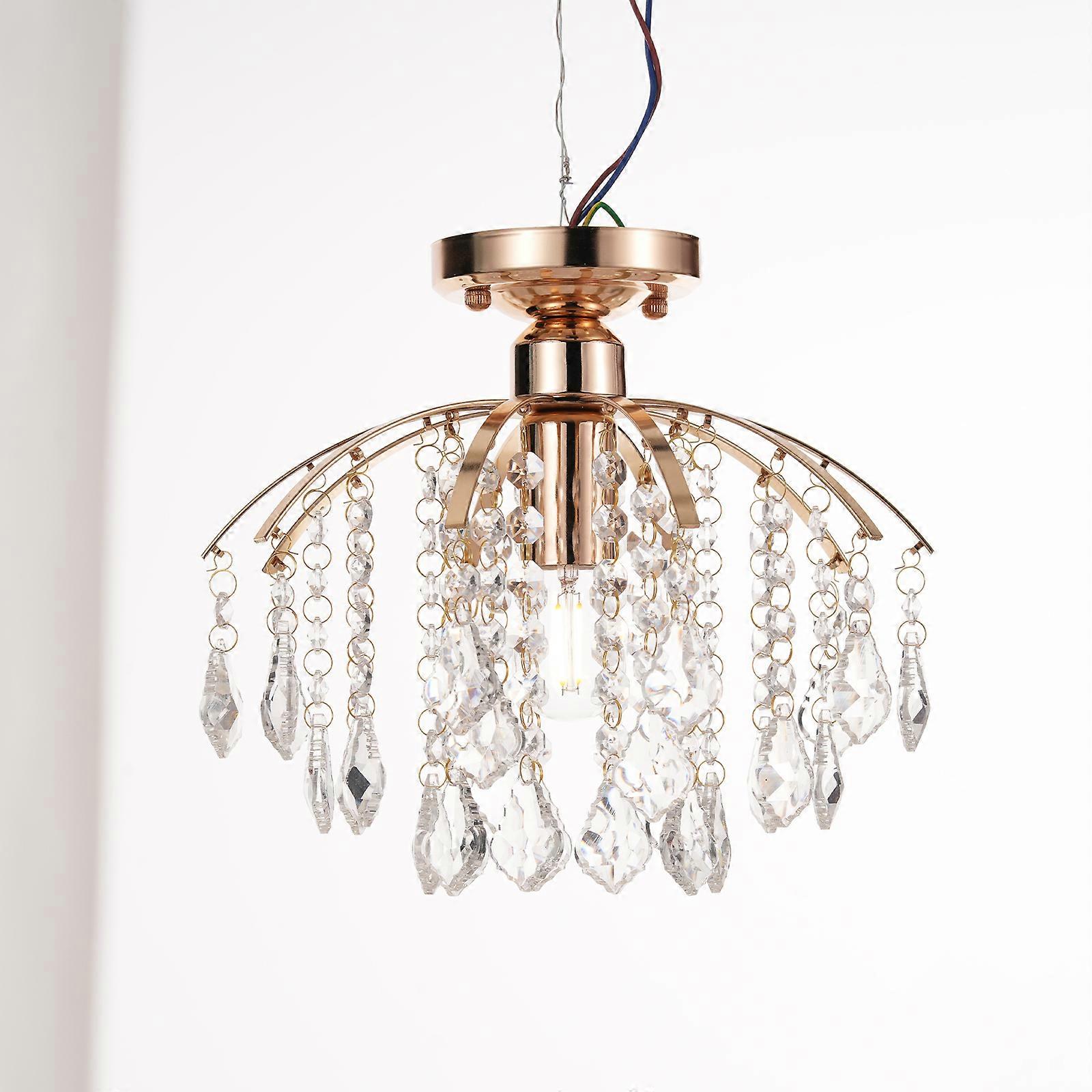 Balcony light aisle corridor light entryway checkroom postmodern crystal ceiling light fixtures