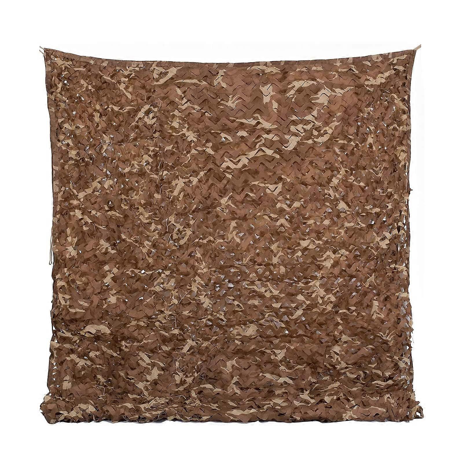 Desert Camouflage Mesh Netting Shooting Hide Duck Blind Outdoor Camping Sunshade Building Shelters Size 5x5m Color MC Model MC