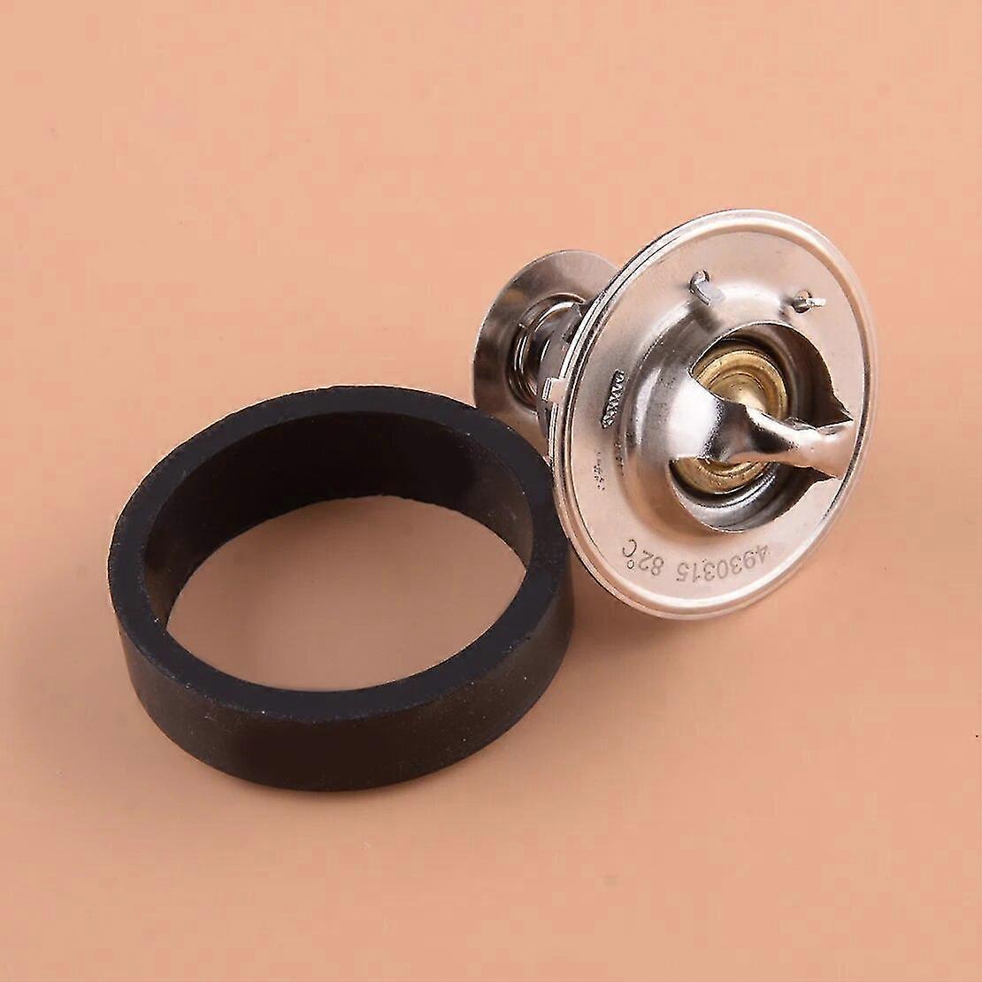 3923331 3917324 Car Auto Thermostat & Rubber Seal Kit Fit For Cummins 3.9l 5.9l 4b3.9 4bt3.9 4bta3.9 6b5.9 6bt5.9 6bta5.9 SZRH A-DS