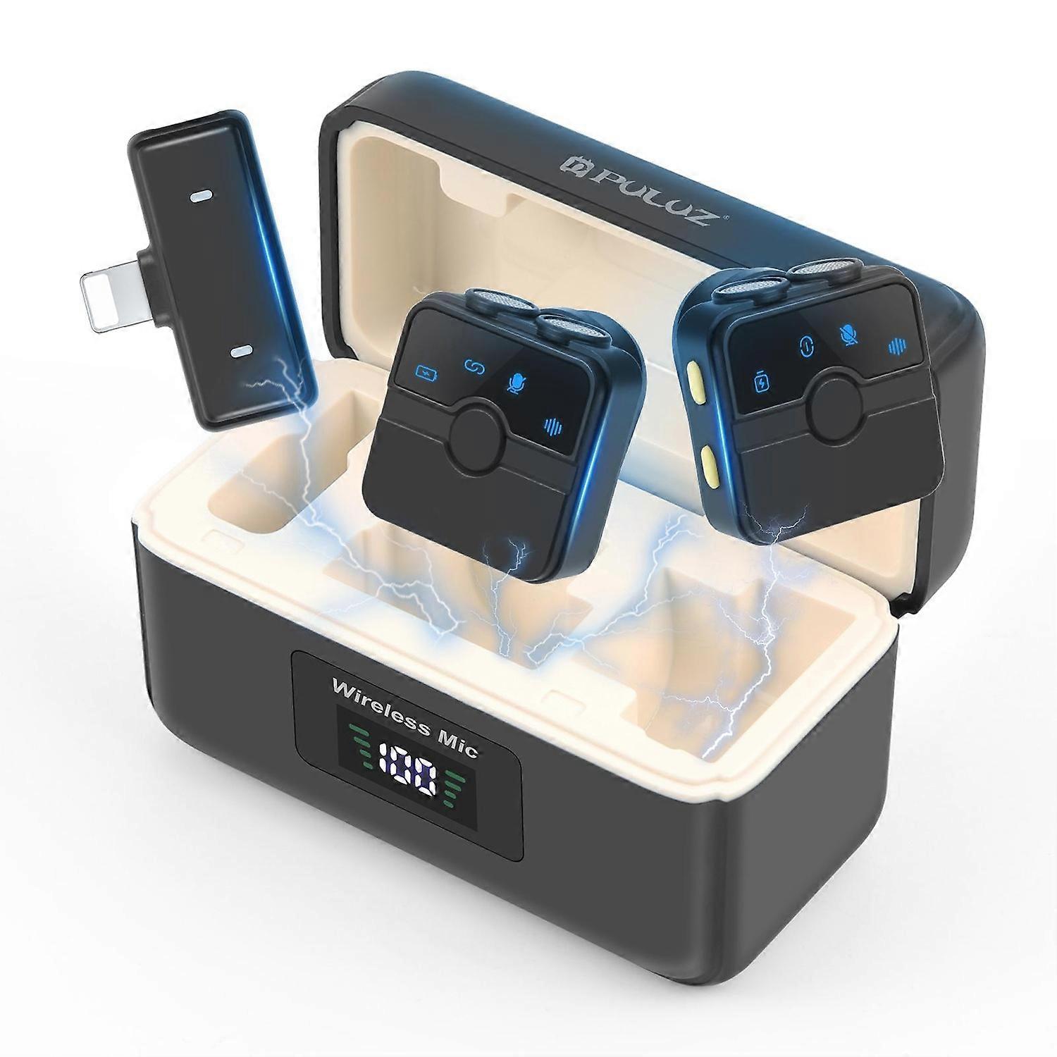 PULUZ Lavalier Wireless Microphone