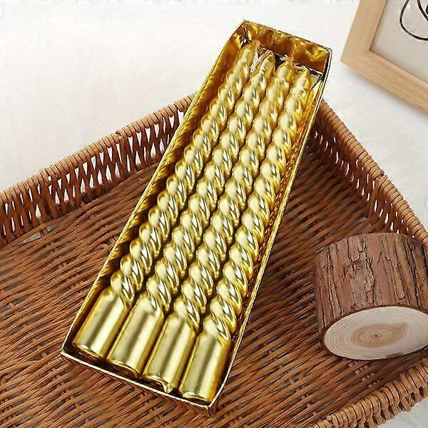 European candlesticks with wicker patterns to create a romantic atmosphere