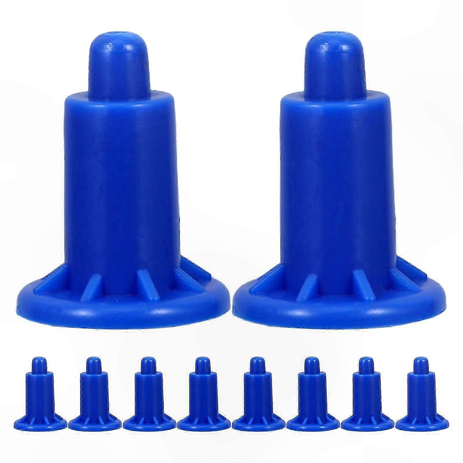 10-Pack Durable Plastic Feet for Scales, Wear-Resistant Base for Stability and Precision in Weighing Devices