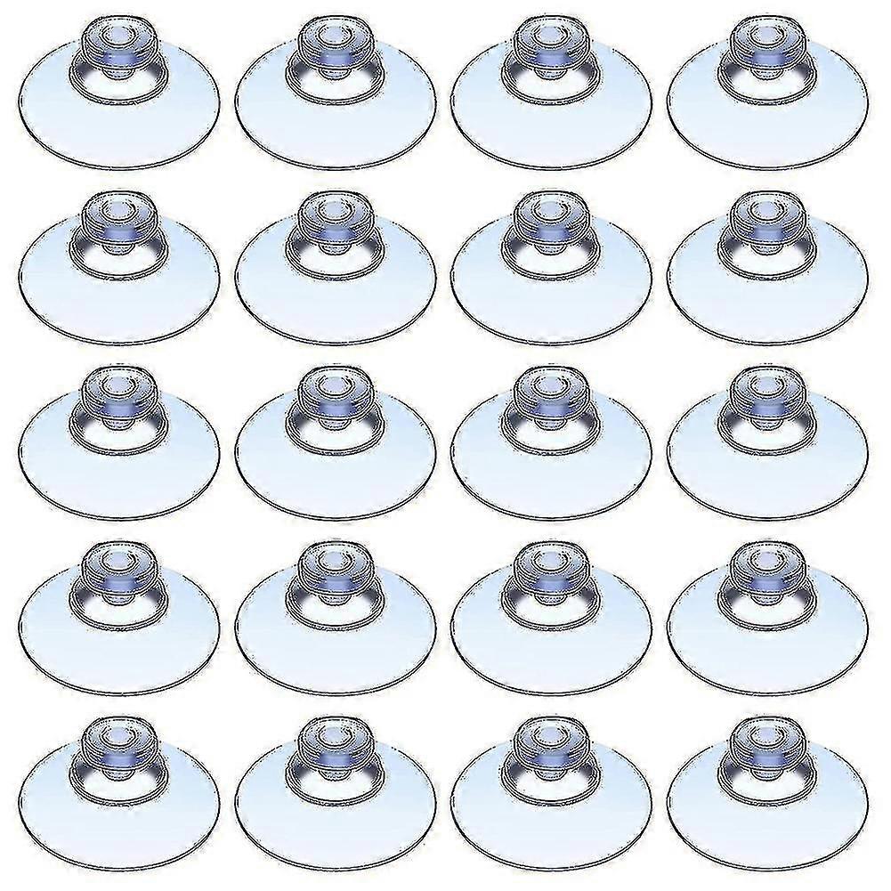 100pcs Transparent Suction Cups, For Outdoor, Kitchen,window 20mm