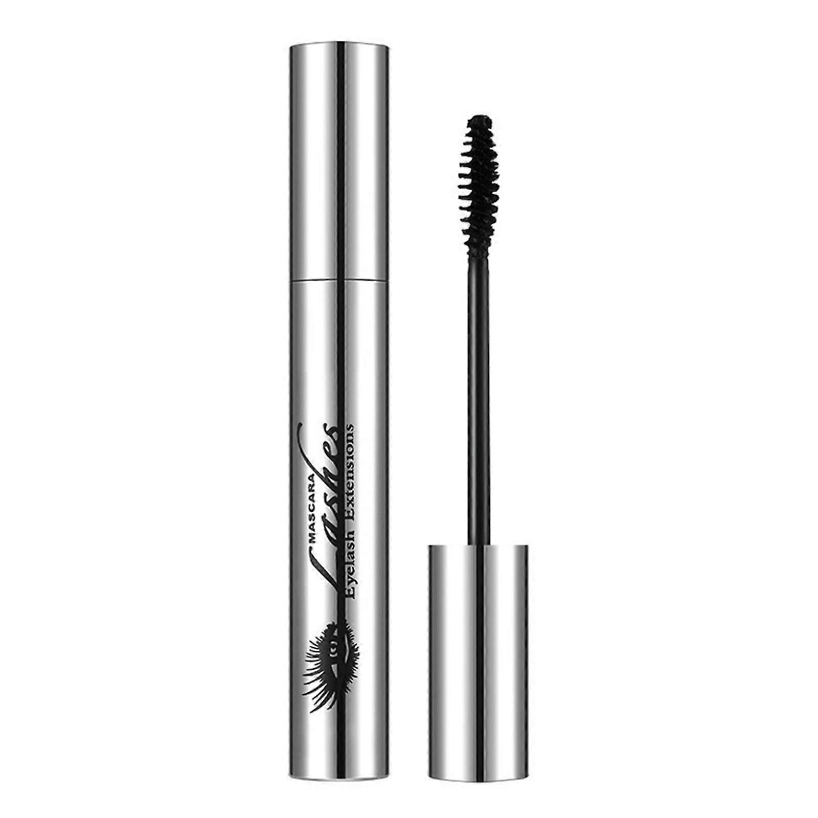 Volumizing Eyelashes Mascara With 24H Smudges Resistance Curling Effect And Gentle Removal Formula  silver
