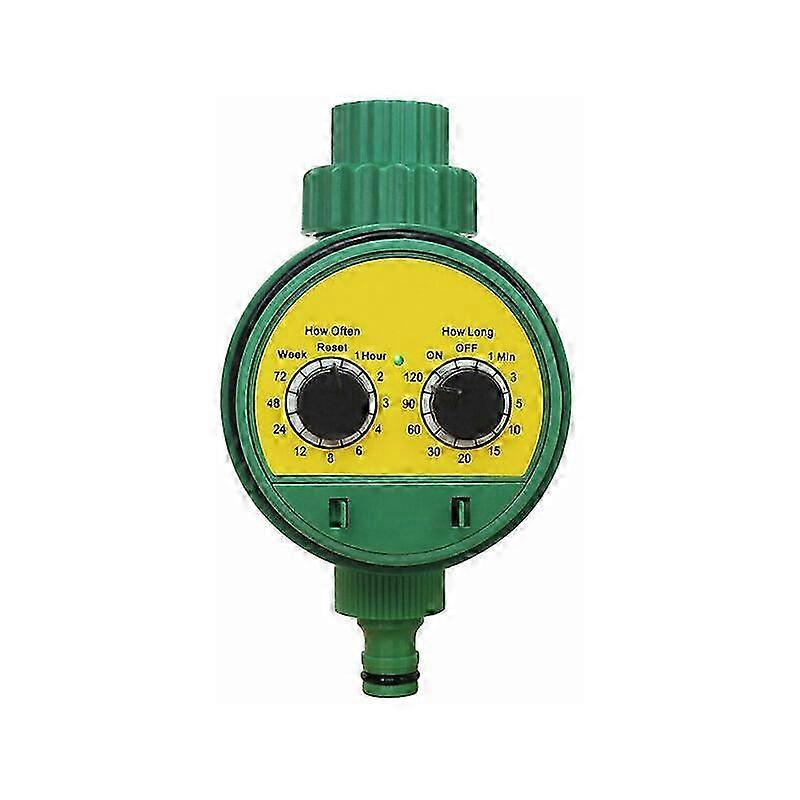 Automatic watering programmer and timer with multiple watering programs for garden greenhouse agriculture