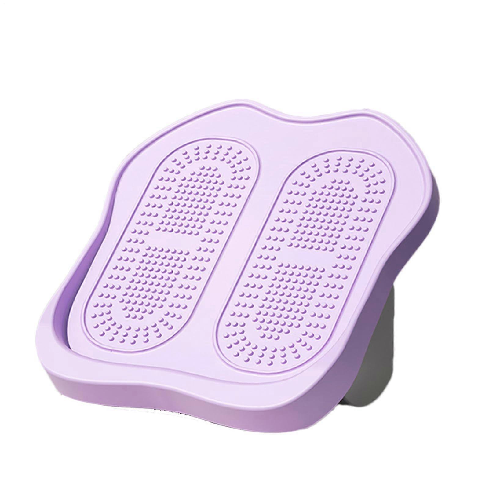 Calf Stretch Wedge, 9Level Adjustable Slant Board For Calf Stretching, Stable AntiSlip, Durable ABS, Purple