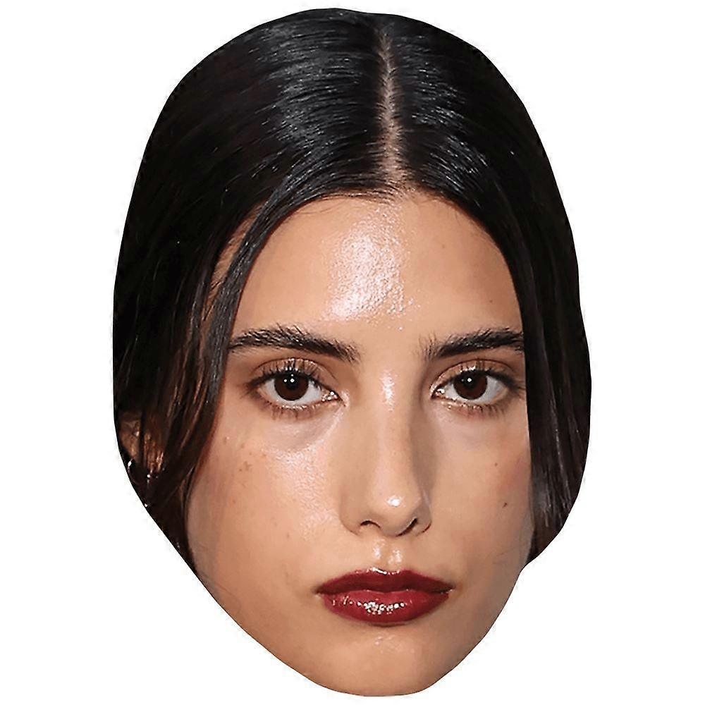 Daniela Garza (Lipstick) Celebrity Mask, Flat Card Face
