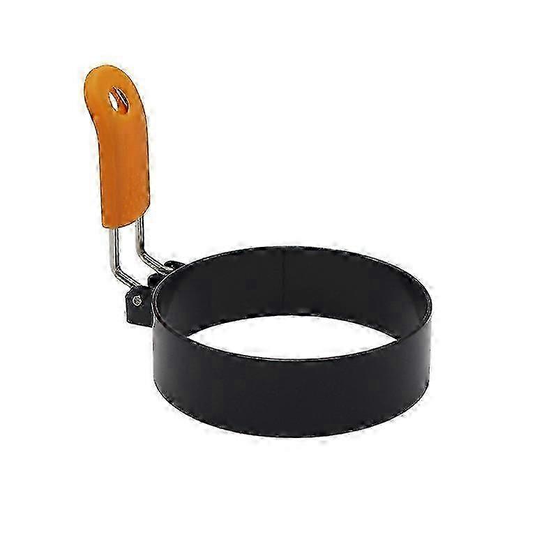 Eggering, eggeringformer i rustfritt stål med anti-skåldt håndtak - oransje