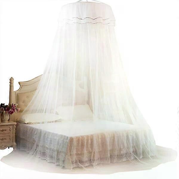 Folding mosquito nets, available in a variety of colors, suitable for princess-style bedrooms