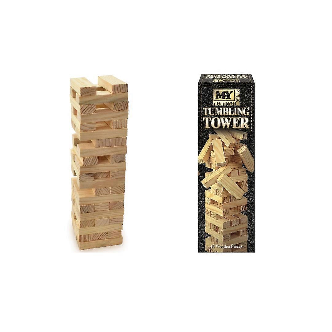 M.Y Large Tumbling Tower Family Game