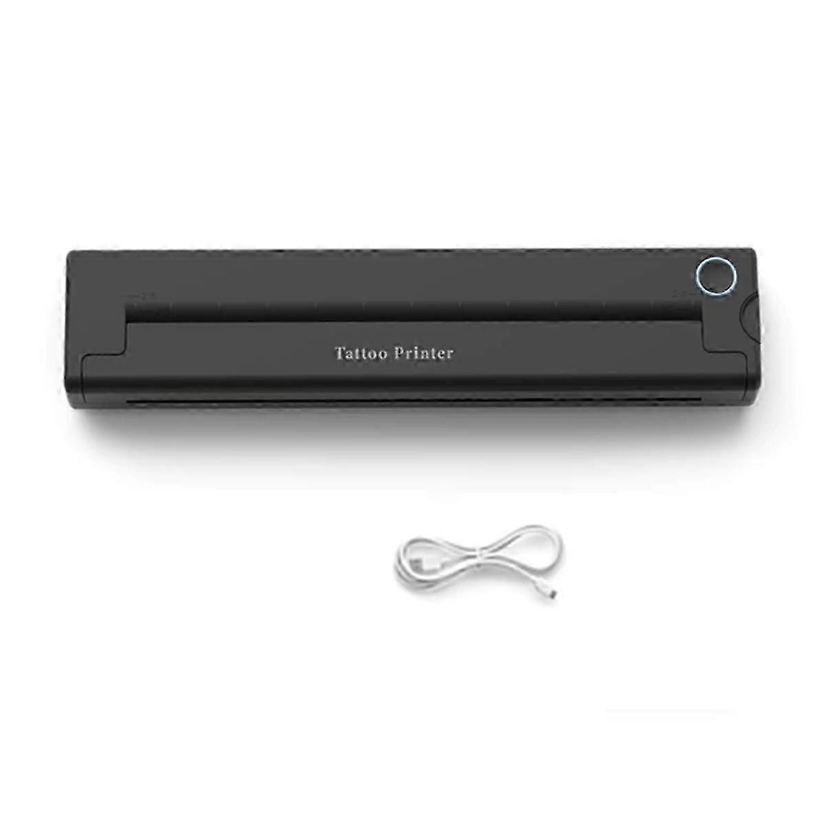 A4 bærbar printer trådløs termisk bluetooth tatovering printer mini termisk printer a4 papir fotoprinter