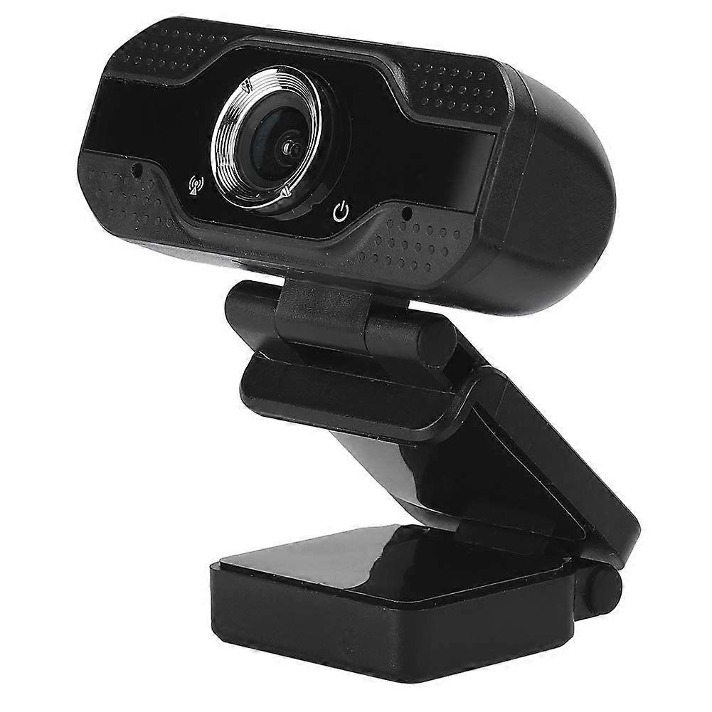 1080P USB Web Camera, Desktop Computer Online HD Webcam with Microphone for Video Calling Conferencing Recording PC Laptop USB Webcams(Black)