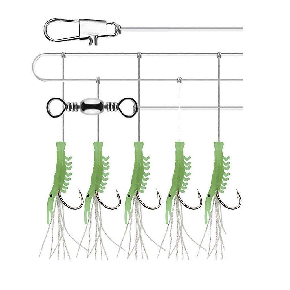 Fishing Hook Ensemble, Shrimp-Inspired Hooks to Boost Catch Success Rate