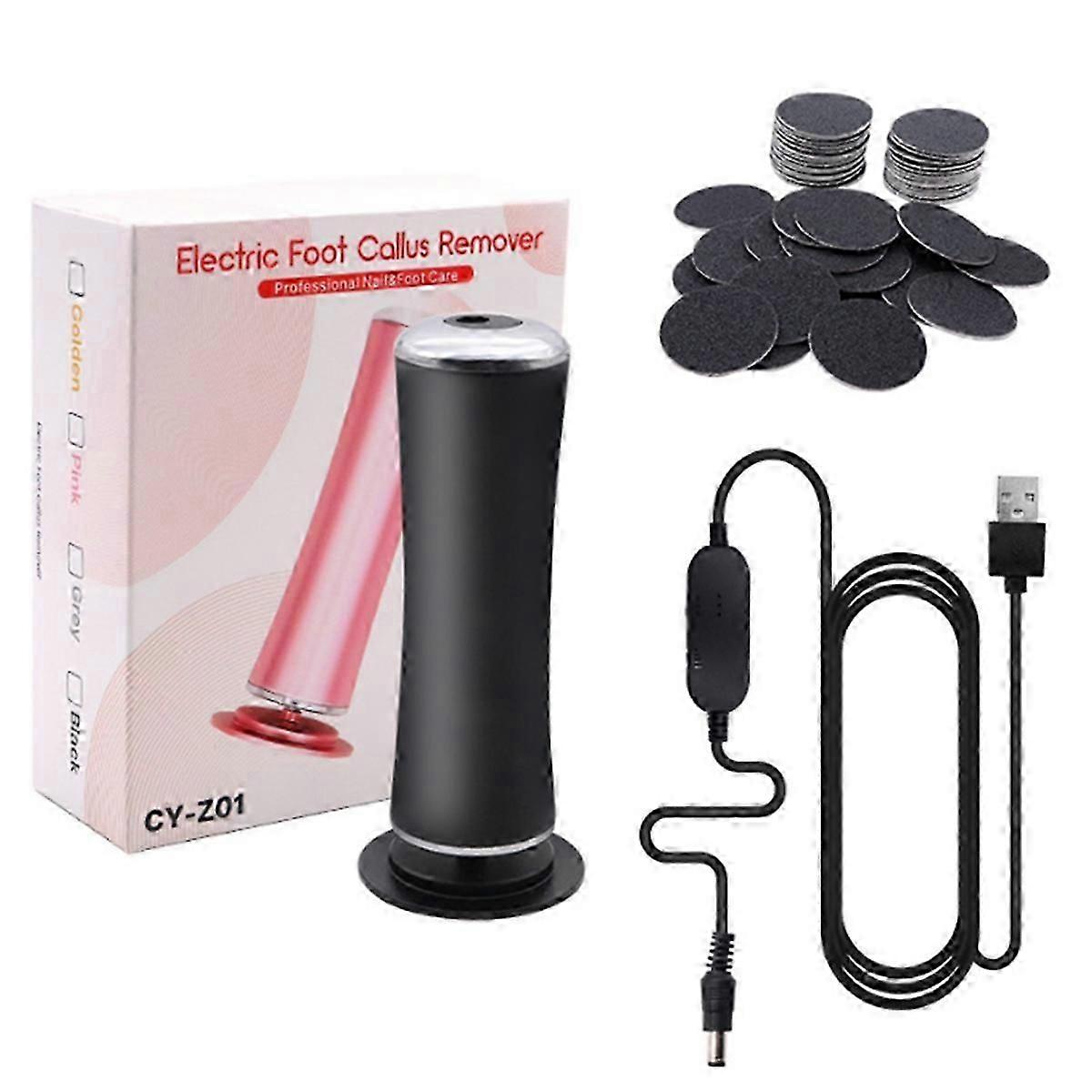Electric Foot Callus Remover Electric Pedicure Machine Black
