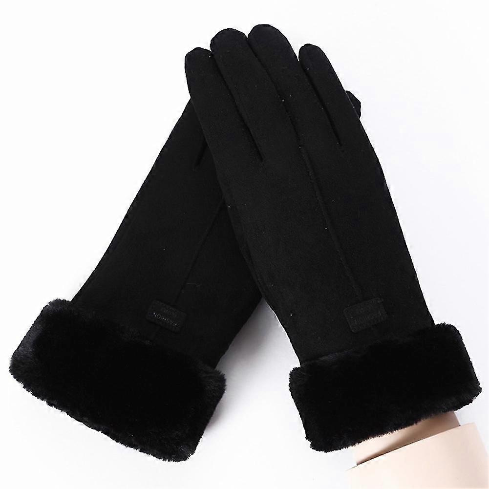 Women Riding Cotton Gloves High Quality Materials Fine Workmanship Suitable for Winter