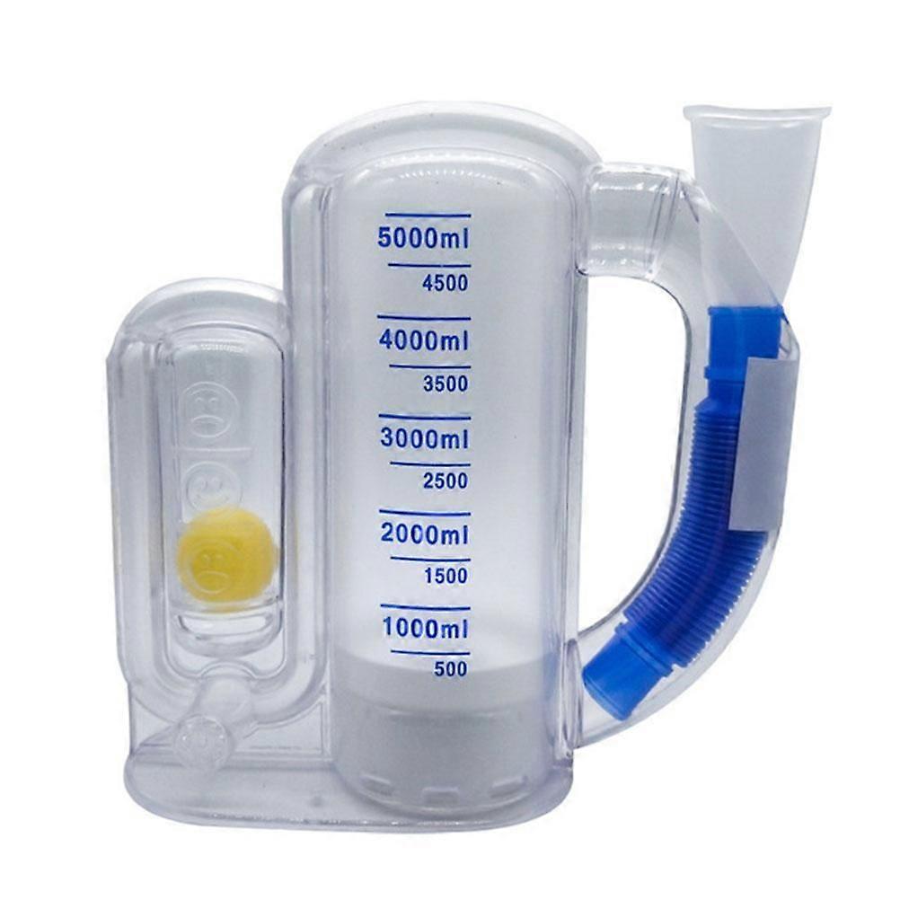 3000ml/5000ml Lung Trainer Breathing Trainer Volumetric Training Lung Breathing Trainer