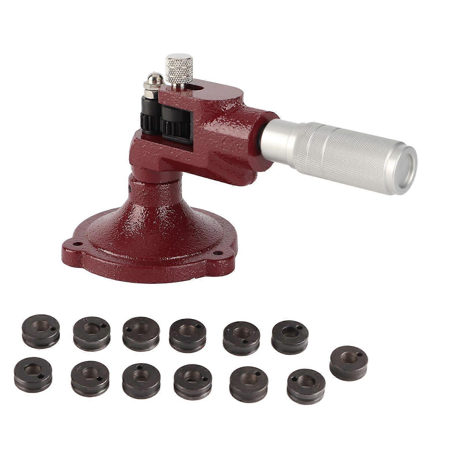 Jewelry Ring Stretcher Expander Enlarger Jewelry Making Processing Tool with 14pcs Rollers