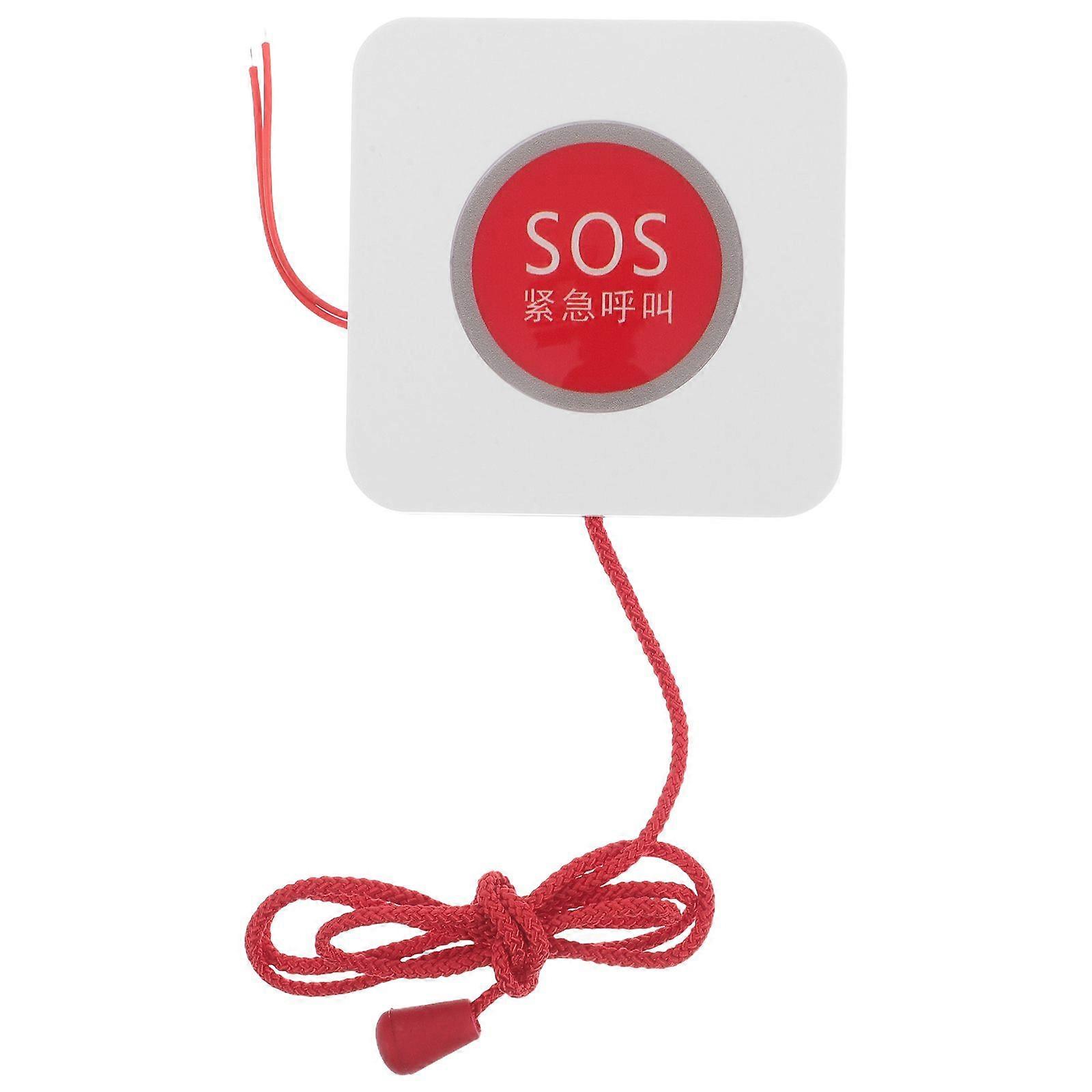 Emergency Call Button Switch Touch Pull Cord One-Key Alarm Rescue Alarm Button for Elderly Help Safety Device
