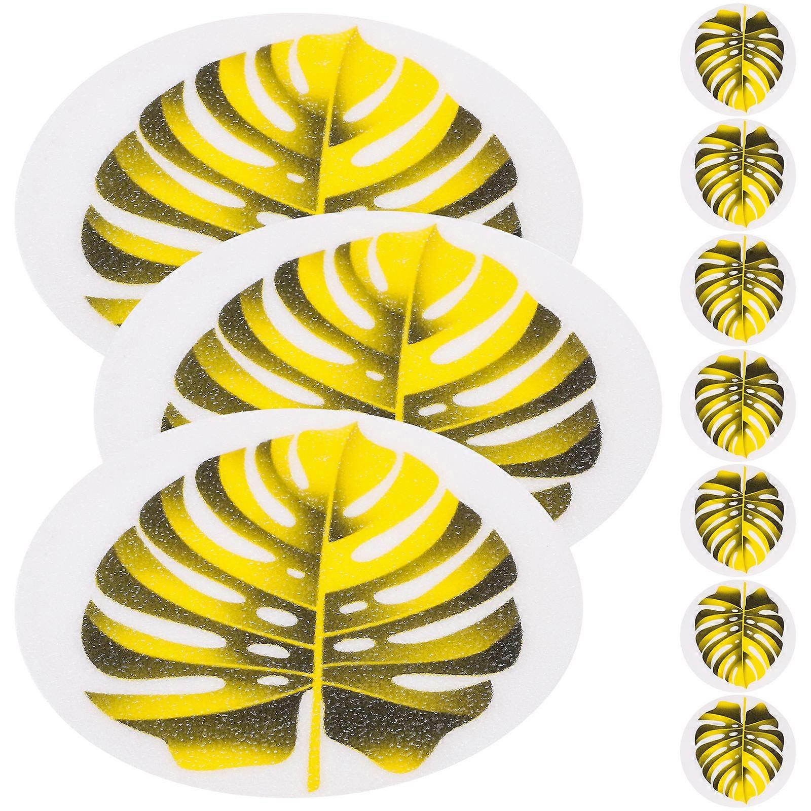 Non Slip Bathtub Stickers 15X15cm Round Decals For Kitchen Floors 1 Set