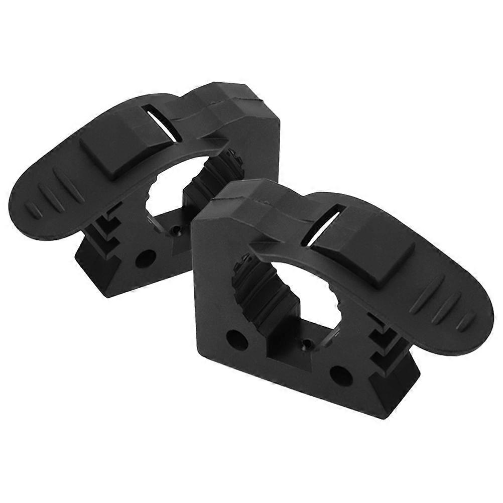 Quick Release Clamp Adjustable Rubber Pole Clamp for Atv 2Pcs
