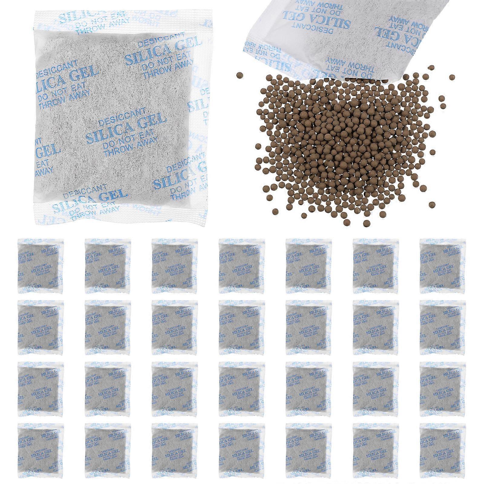 Humidity Control Silica Gel Desiccant Packets for Electronics Cars Nonwoven Fabric for 30Set